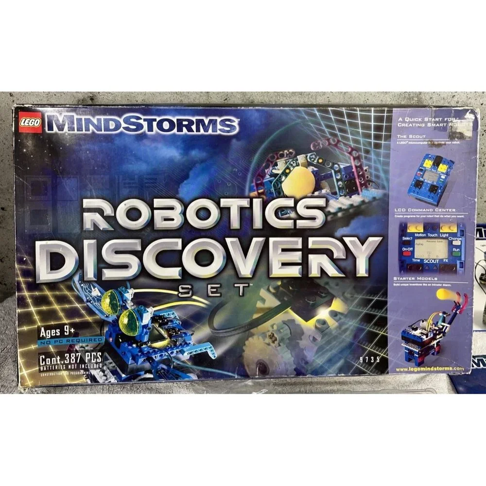 Lego 9735 Mindstorms  Robotics Discovery Set INCOMPLETE For Parts And Manuals